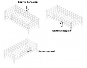 Кровать 2-х ярусная Сонечка с бортиками (лестница наклонная) в Ижевске - izhevsk.ok-mebel.com | фото 4