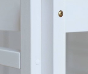 Кровать-домик двухъярусная 80*160 Белый в Ижевске - izhevsk.ok-mebel.com | фото 3