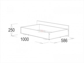 Кровать двойная Ольга 1Н + 2-а ящика (1200*2000) в Ижевске - izhevsk.ok-mebel.com | фото 3