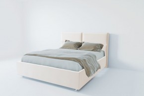 Кровать Корсика с ПМ 1600 (экокожа белая) в Ижевске - izhevsk.ok-mebel.com | фото 2