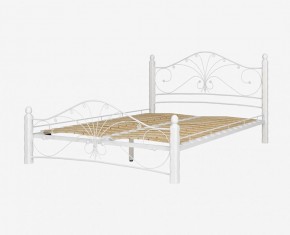 Кровать "Фортуна 1" КМД 2.01 Белая (1200*2000) (ножки-белые) с коваными элементами в Ижевске - izhevsk.ok-mebel.com | фото 2