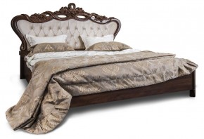 Кровать с мягким изголовьем Афина 1600 (караваджо) ламели в Ижевске - izhevsk.ok-mebel.com | фото