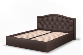 Кровать Стелла 1200*2000 NEO 08 (коричневый) в Ижевске - izhevsk.ok-mebel.com | фото 3