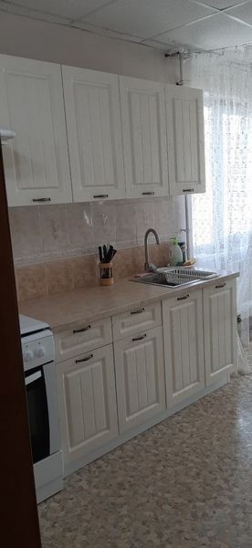 Кухня модульная Луксор серый-кремовый в Ижевске - izhevsk.ok-mebel.com | фото 5