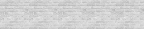 Кухонный фартук 610х3000х1,5 (композит) КМ Кирпич серый в Ижевске - izhevsk.ok-mebel.com | фото