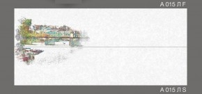 Кухонный фартук А-015 (ЛF) со столешницей А-015 (ЛS) рисунок слева в Ижевске - izhevsk.ok-mebel.com | фото