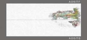 Кухонный фартук А-015 (ПF) со столешницей А-015 (ПS) рисунок справа в Ижевске - izhevsk.ok-mebel.com | фото