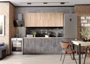 Кухонный гарнитур Асти-дуб сонома 1,8 в Ижевске - izhevsk.ok-mebel.com | фото