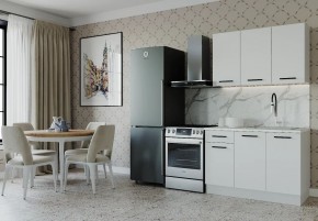 Кухонный гарнитур Белый Глянец 1200 (Стол. 38мм) в Ижевске - izhevsk.ok-mebel.com | фото