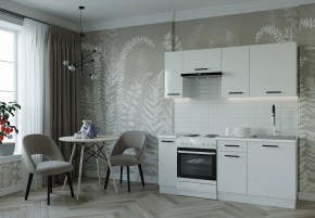 Кухонный гарнитур Белый Глянец 1800 (Стол. 26мм) в Ижевске - izhevsk.ok-mebel.com | фото