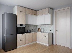 Кухонный гарнитур Демо 2200*1700 (Стол. 38мм) в Ижевске - izhevsk.ok-mebel.com | фото