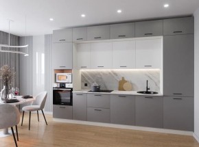 Кухонный гарнитур Элеганция  3400 (Стол. 38мм) в Ижевске - izhevsk.ok-mebel.com | фото