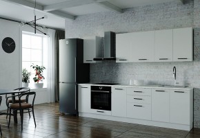 Кухонный гарнитур Жемчуг 2800 (Стол. 38мм) в Ижевске - izhevsk.ok-mebel.com | фото