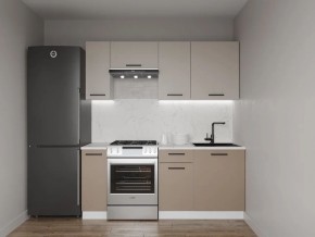Кухонный гарнитур Каппучино 1800 (Стол. 38мм) в Ижевске - izhevsk.ok-mebel.com | фото