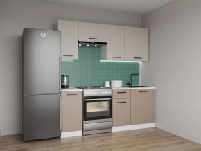 Кухонный гарнитур Каппучино 2000 (Стол. 38мм) в Ижевске - izhevsk.ok-mebel.com | фото