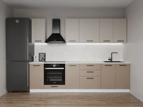 Кухонный гарнитур Каппучино 2800 (Стол. 26мм) в Ижевске - izhevsk.ok-mebel.com | фото
