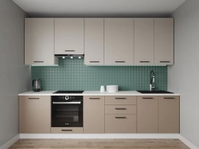 Кухонный гарнитур Каппучино 3000 h950 (Стол. 38мм) в Ижевске - izhevsk.ok-mebel.com | фото