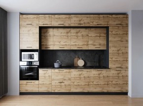 Кухонный гарнитур Крафт 3400 (Стол. 26мм) в Ижевске - izhevsk.ok-mebel.com | фото