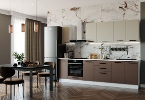 Кухонный гарнитур Латте 2800 (Стол. 38мм) в Ижевске - izhevsk.ok-mebel.com | фото