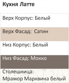 Кухонный гарнитур Латте 2800 (Стол. 38мм) в Ижевске - izhevsk.ok-mebel.com | фото 3