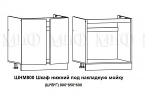 ЛИЗА-2 Кухонный гарнитур 1,6 Белый глянец холодный в Ижевске - izhevsk.ok-mebel.com | фото 6