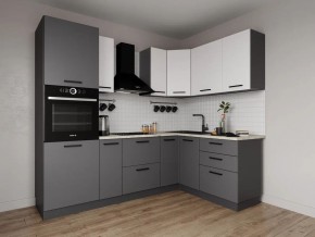 Кухонный гарнитур Меренга 2400*1600 (Стол. 26мм) в Ижевске - izhevsk.ok-mebel.com | фото