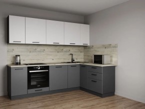 Кухонный гарнитур Меренга 2600*1600 (Стол. 38мм) в Ижевске - izhevsk.ok-mebel.com | фото