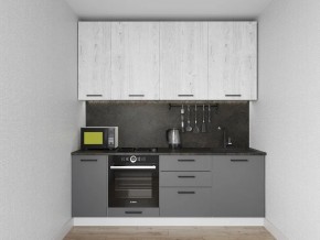 Кухонный гарнитур Санторини 2200 h 950 (Стол. 26мм) в Ижевске - izhevsk.ok-mebel.com | фото