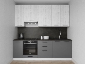 Кухонный гарнитур Санторини 2400 h950 (Стол. 38мм) в Ижевске - izhevsk.ok-mebel.com | фото