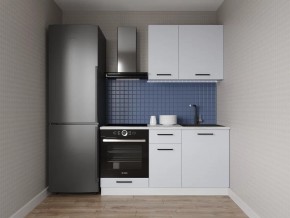 Кухонный гарнитур Смоки 1600 (Стол. 38мм) в Ижевске - izhevsk.ok-mebel.com | фото