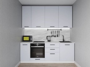 Кухонный гарнитур Смоки 2200 h950 (Стол. 38 мм) в Ижевске - izhevsk.ok-mebel.com | фото