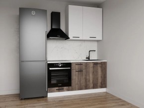 Кухонный гарнитур Старое Дерево 1600 h950 (Стол. 26мм) в Ижевске - izhevsk.ok-mebel.com | фото