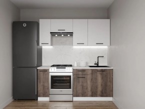 Кухонный гарнитур Старое Дерево 1800 (Стол. 38мм) в Ижевске - izhevsk.ok-mebel.com | фото