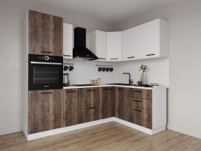 Кухонный гарнитур Старое Дерево 2400*1600 (Стол. 38мм) в Ижевске - izhevsk.ok-mebel.com | фото