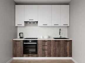 Кухонный гарнитур Старое Дерево 2400 h950 (Стол. 26мм) в Ижевске - izhevsk.ok-mebel.com | фото