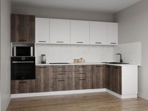 Кухонный гарнитур Старое Дерево 3200*1400 (Стол. 26мм) в Ижевске - izhevsk.ok-mebel.com | фото