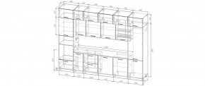 Кухонный гарнитур Старое Дерево 3400 (Стол. 26мм) в Ижевске - izhevsk.ok-mebel.com | фото 2