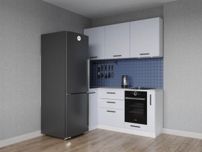 Кухонный гарнитур угловой Смоки 1000*1800 (Стол. 38 мм) в Ижевске - izhevsk.ok-mebel.com | фото