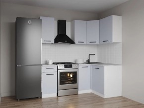 Кухонный гарнитур угловой Смоки 2000*1200 (Стол. 26мм) в Ижевске - izhevsk.ok-mebel.com | фото