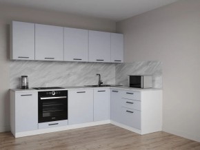 Кухонный гарнитур угловой Смоки 2600*1600 (Стол. 38 мм) в Ижевске - izhevsk.ok-mebel.com | фото
