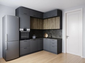 Кухонный гарнитур Умбра 2200*1700 (Стол. 38мм) в Ижевске - izhevsk.ok-mebel.com | фото