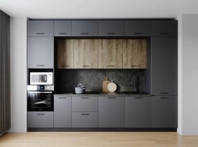 Кухонный гарнитур Умбра 3400 (Стол. 26мм) в Ижевске - izhevsk.ok-mebel.com | фото