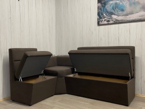 Кухонный уголок УЮТ низкий сектор (ППУ) велюр Luma 12 в Ижевске - izhevsk.ok-mebel.com | фото 2