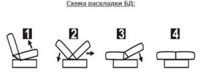 ЛАУРА ЛЮКС Диван Лаура Люкс БД+2подушки в Ижевске - izhevsk.ok-mebel.com | фото 7
