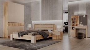 ЛЕНОРА Спальный гарнитур (модульный) кашемир в Ижевске - izhevsk.ok-mebel.com | фото