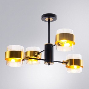 Люстра на штанге Arte Lamp Carlo A8205SP-4BK в Ижевске - izhevsk.ok-mebel.com | фото 2