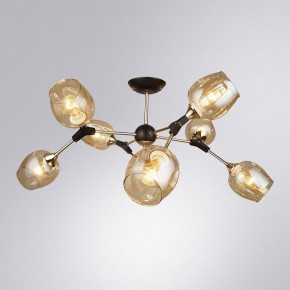 Люстра на штанге Arte Lamp Seppia A4211PL-8BK в Ижевске - izhevsk.ok-mebel.com | фото 2