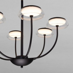 Люстра на штанге Eurosvet Fungo 50388 LED черный в Ижевске - izhevsk.ok-mebel.com | фото 5