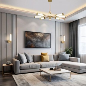 Люстра на штанге Eurosvet Stark 50386 LED латунь в Ижевске - izhevsk.ok-mebel.com | фото 3