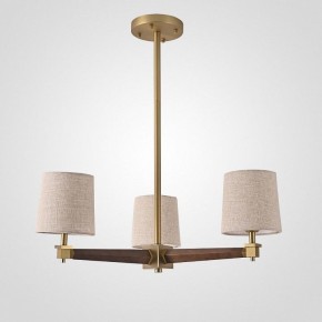 Люстра на штанге Imperiumloft Jorgenson Beige/Dark wood STAVRA01 в Ижевске - izhevsk.ok-mebel.com | фото